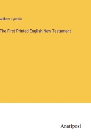 Cover of The First Printed English New Testament