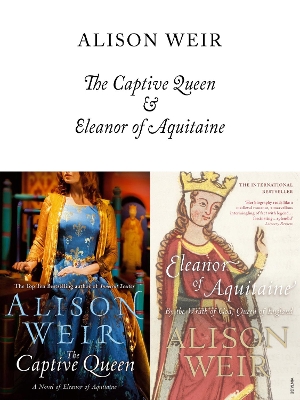 Book cover for The Captive Queen and Eleanor of Aquitaine