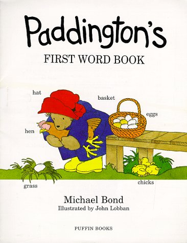 Book cover for Paddington's First Word Book