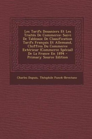 Cover of Les Tarifs Douaniers Et Les Traites de Commerce