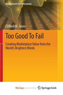 Cover of Too Good to Fail