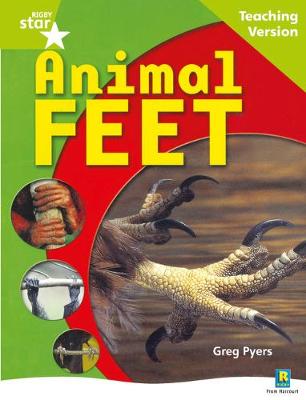 Cover of Rigby Star Guided  : Yr 1 Green Level: Animal Feet Guided Reading Pack Framework Edition