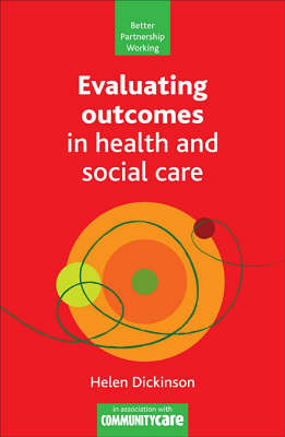 Book cover for Evaluating Outcomes in Health and Social Care