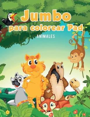 Book cover for Jumbo para colorear Pad