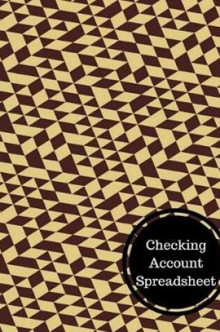 Cover of Checking Account Spreadsheet
