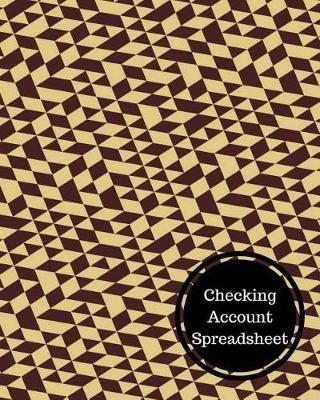 Book cover for Checking Account Spreadsheet