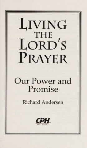 Book cover for Living the Lord's Prayer