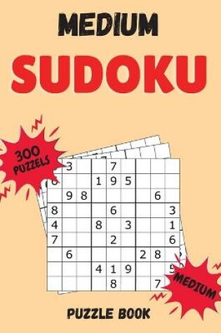 Cover of Medium Sudoku Puzzle Book