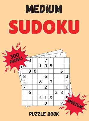 Book cover for Medium Sudoku Puzzle Book