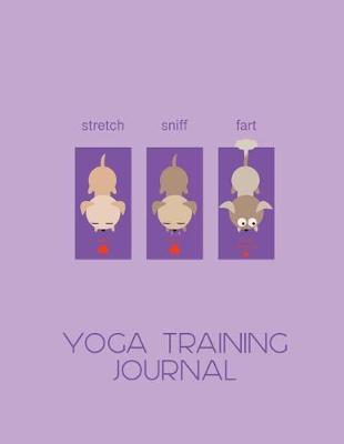 Book cover for Three Dogs Yoga Training Journal for Trainee Teachers