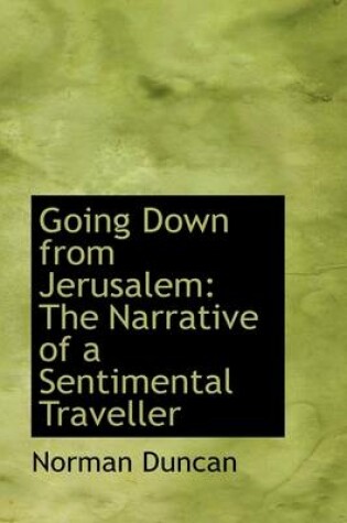 Cover of Going Down from Jerusalem