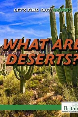 Cover of What Are Deserts?