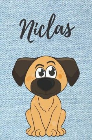 Cover of Niclas Hunde-Notizbuch / Malbuch / Tagebuch