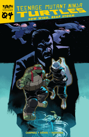 Book cover for Teenage Mutant Ninja Turtles: Reborn, Vol. 4 - Sow Wind, Reap Storm
