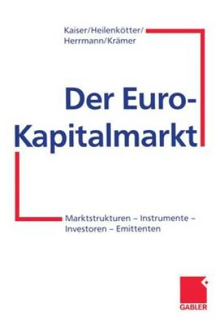 Cover of Der Euro-Kapitalmarkt