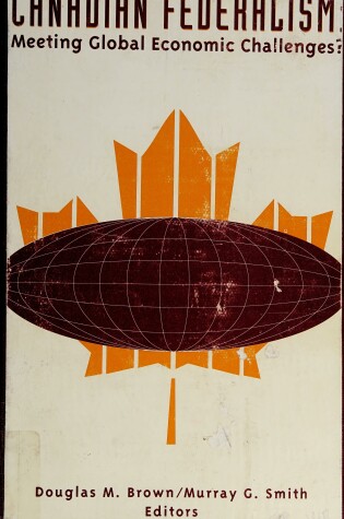 Cover of Canadian Federalism