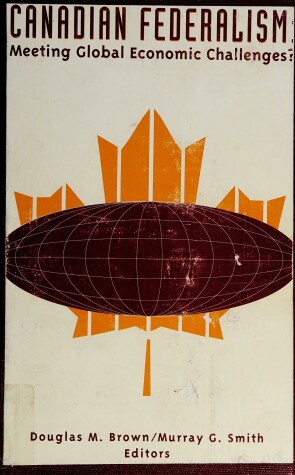 Book cover for Canadian Federalism