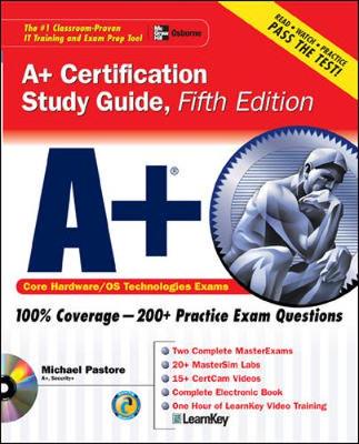 Cover of A+ Certification Study Guide, Fifth Edition