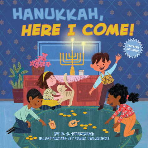 Book cover for Hanukkah, Here I Come!