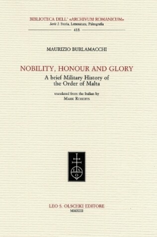 Cover of Nobility, Honour and Glory