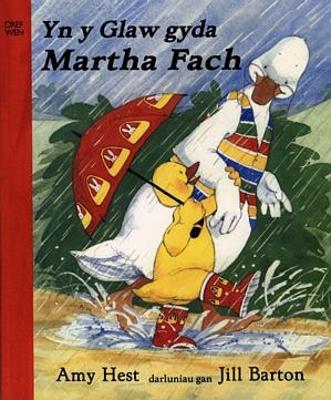 Book cover for Yn y Glaw gyda Martha Fach