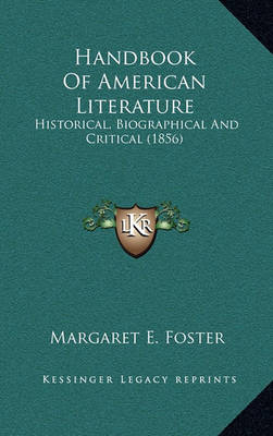 Book cover for Handbook of American Literature