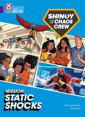Book cover for Shinoy and the Chaos Crew Mission: Static Shocks