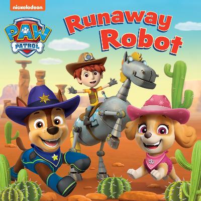 Book cover for PAW PATROL RUNAWAY ROBOT BOARD BOOK