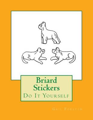 Book cover for Briard Stickers