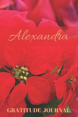 Book cover for Alexandra Gratitude Journal