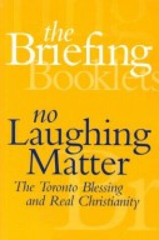 Cover of No Laughing Matter