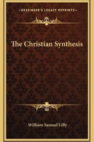 Cover of The Christian Synthesis
