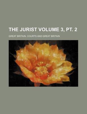 Book cover for The Jurist Volume 3, PT. 2