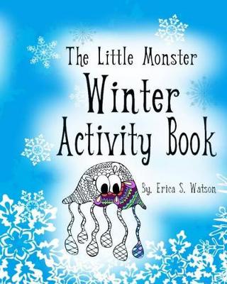 Book cover for The Little Monster Winter Activity Book