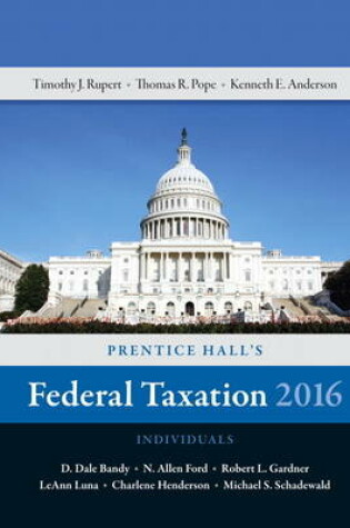 Cover of Prentice Hall's Federal Taxation 2016 Individuals