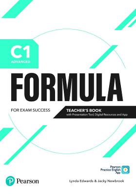 Book cover for Formula C1 Advanced Teacher's Book with Presentation Tool, Digital Resources & App