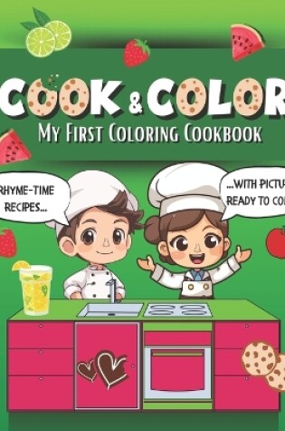 Cover of Cook & Color - My First Coloring Cookbook
