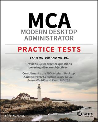 Book cover for MCA Modern Desktop Administrator Practice Tests