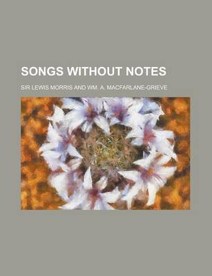 Book cover for Songs Without Notes