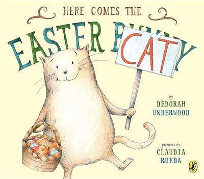 Book cover for Here Comes the Easter Cat