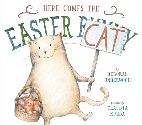 Book cover for Here Comes the Easter Cat