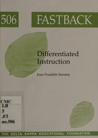 Book cover for Differentiated Instruction