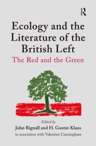 Cover of Ecology and the Literature of the British Left