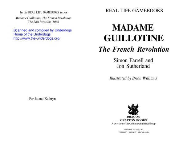 Book cover for Madame Guillotine