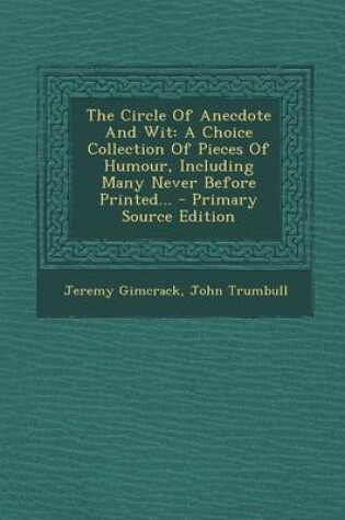 Cover of The Circle of Anecdote and Wit