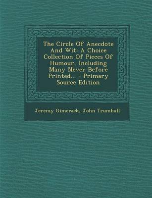 Book cover for The Circle of Anecdote and Wit