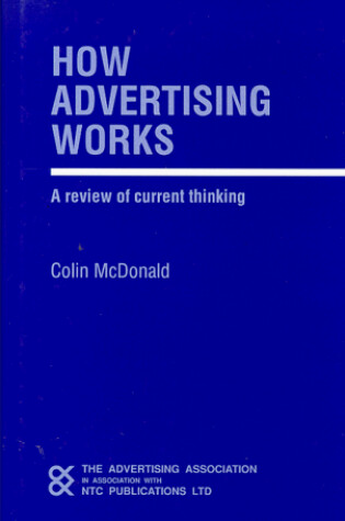 Cover of How Advertising Works