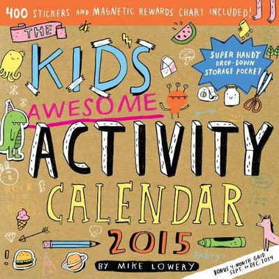 Book cover for The Kids Awesome Activity Calendar