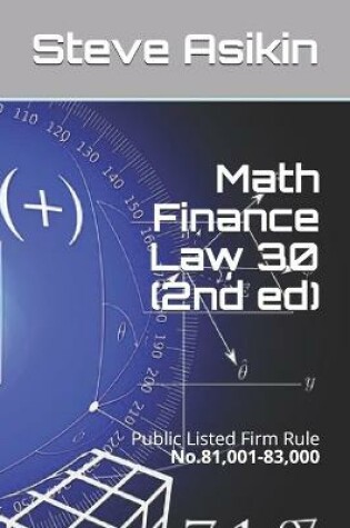 Cover of Math Finance Law 30 (2nd ed)