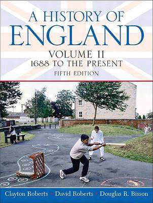 Book cover for A History of England, Volume 2